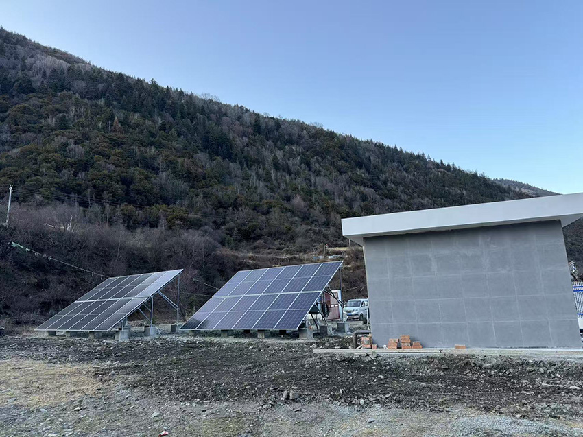 阿壩州22kw太陽能提灌系統